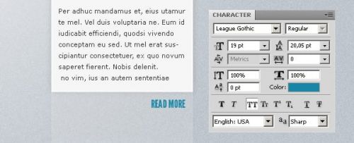 طراحی سایت افقی در فتوشاپ